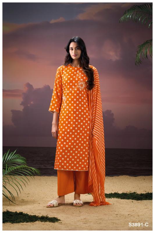 Ganga Cinzia 3891 catalog mumbai wholesale salwar kameez