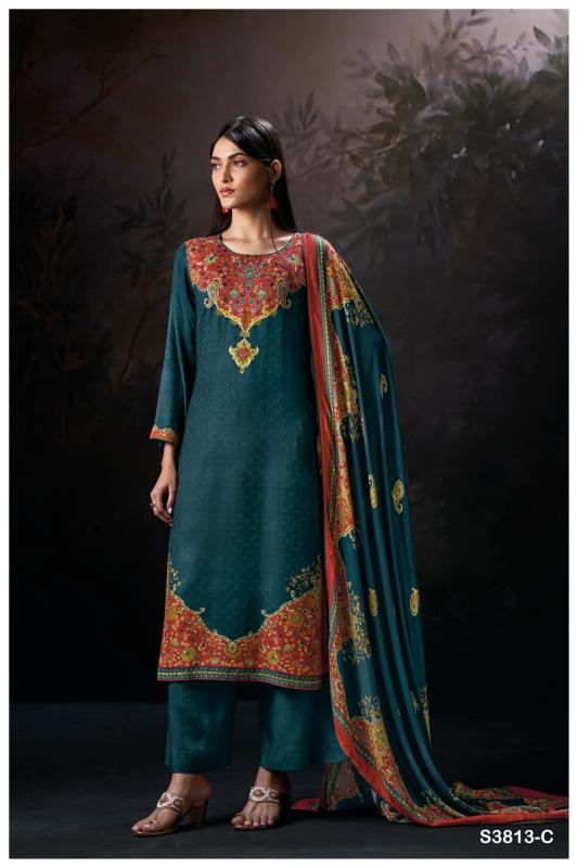 Ganga Danika 3812 catalog ladies salwar kameez wholesale