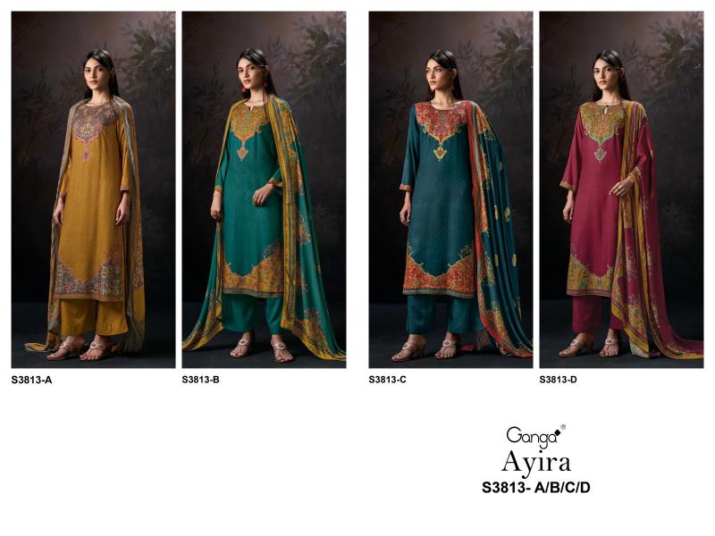 Ganga Danika 3812 catalog ladies salwar kameez wholesale