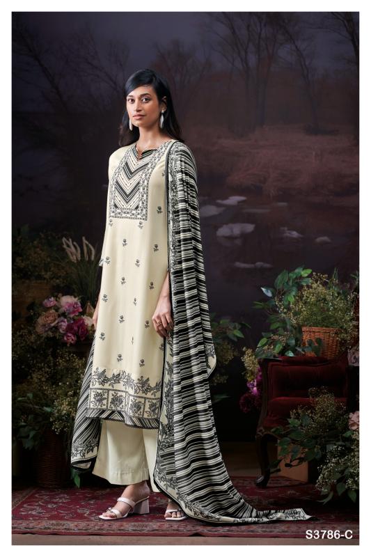 Ganga Eleanor 3786 catalog wholesale salwar kameez catalogue with price