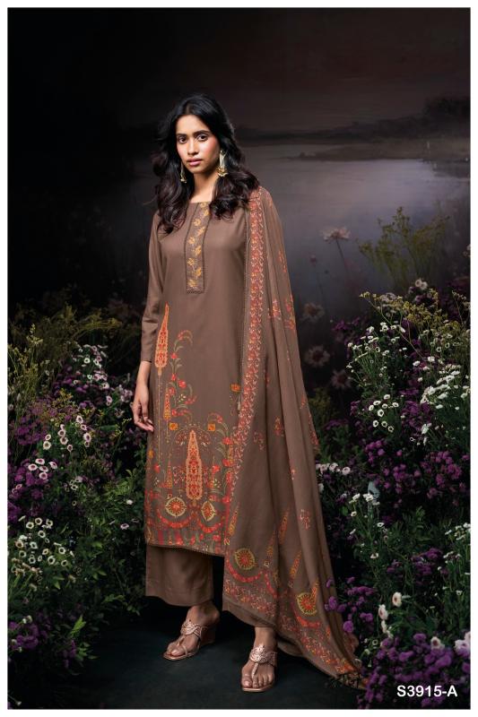 Ganga Fayruzie 3915 catalog buy salwar kameez wholesale