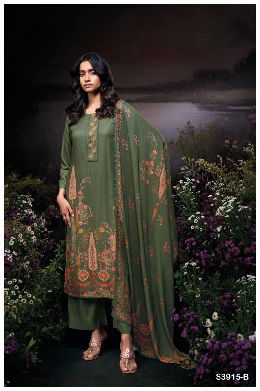 Ganga Fayruzie 3915 catalog buy salwar kameez wholesale