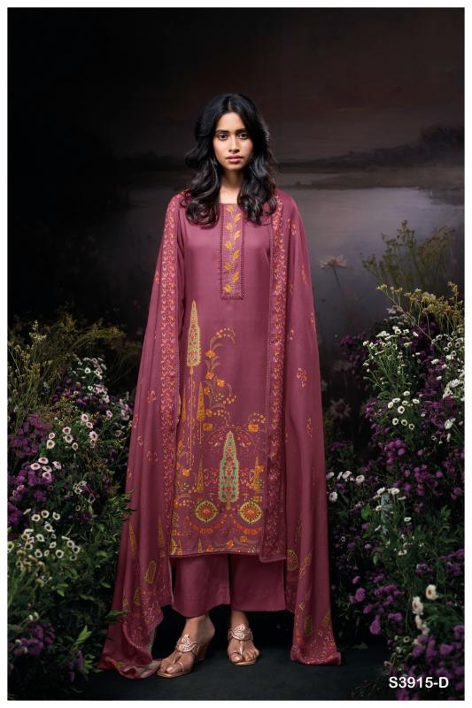 Ganga Fayruzie 3915 catalog buy salwar kameez wholesale