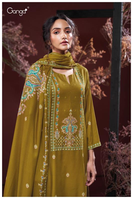 Ganga Gulnaz 3913 catalog unstitched salwar kameez wholesalers in india