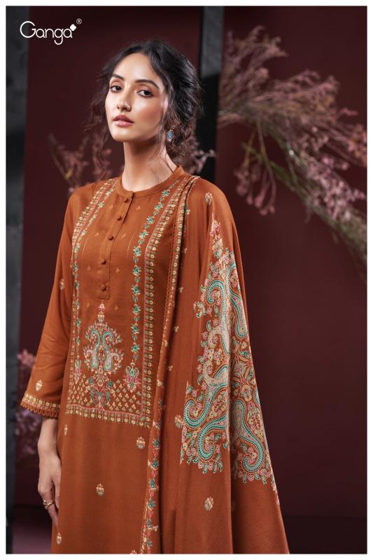 Ganga Gulnaz 3913 catalog unstitched salwar kameez wholesalers in india