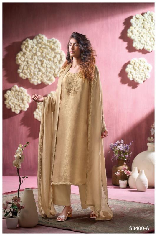 Ganga Hafssa 3400 catalog salwar kameez wholesale in madhyamgram video