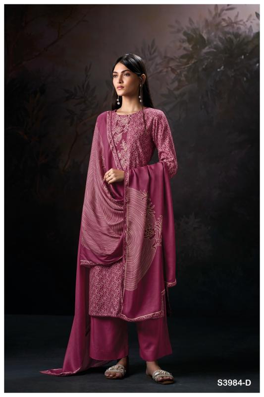 Ganga Hallie 3984 catalog wholesale salwar kameez online shopping india