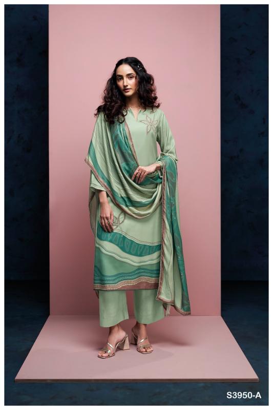 Ganga Inika 3950 catalog suit manufacturer