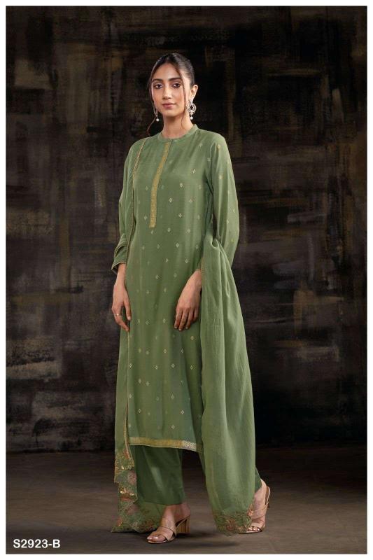 Ganga Isra 2923 catalog wholesale pakistani suits buy online 