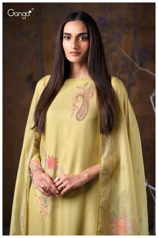 Ganga Ivriel 3846 catalog dubai salwar kameez wholesalers