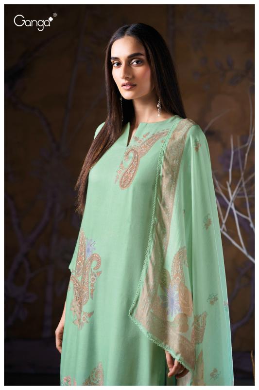 Ganga Ivriel 3846 catalog dubai salwar kameez wholesalers