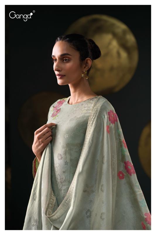 Ganga Kyara 3952 catalog salwar kameez piece