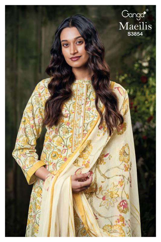Ganga Maeilis 3854 catalog wholesale salwar kameez online in india