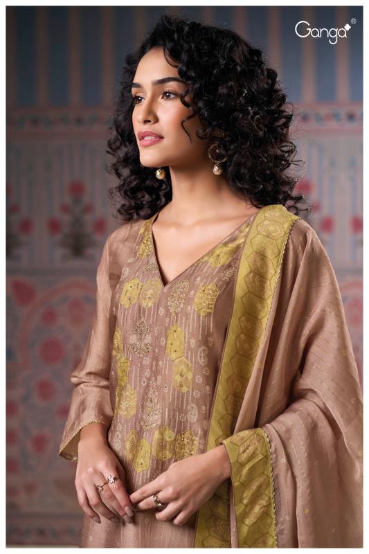 Ganga Malina 3159 catalog salwar kameez materials wholesale bangalore