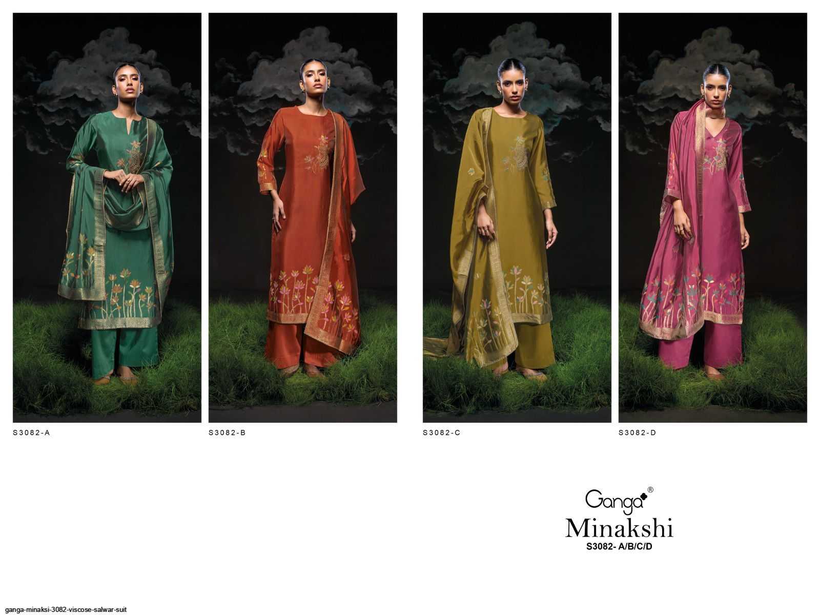 Ganga Minakshi 3082 catalog salwar kameez wholesale manufacturers in mumbai