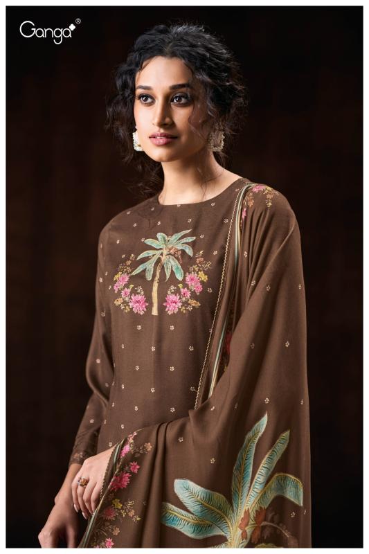 Ganga Miraelle 3833 catalog unstitched salwar kameez wholesalers uk