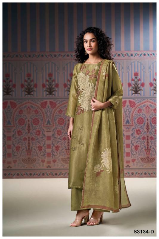 Ganga Morna 3134 catalog chennai salwar kameez wholesaler
