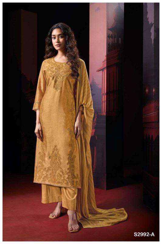 Ganga Nyein 2992 catalog designer salwar kameez surat