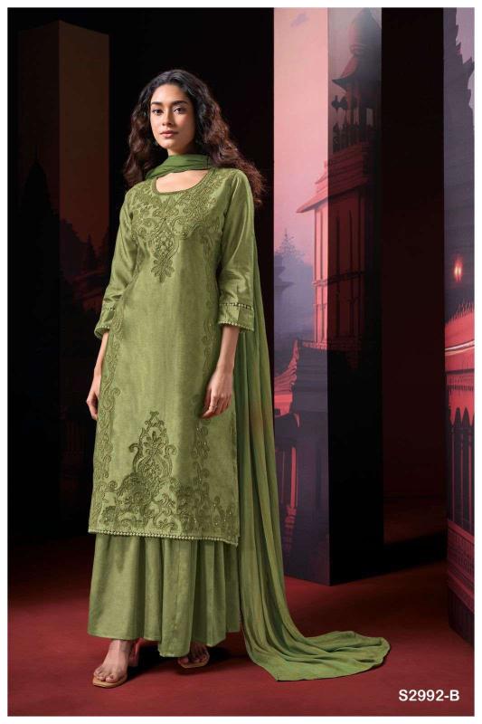 Ganga Nyein 2992 catalog designer salwar kameez surat