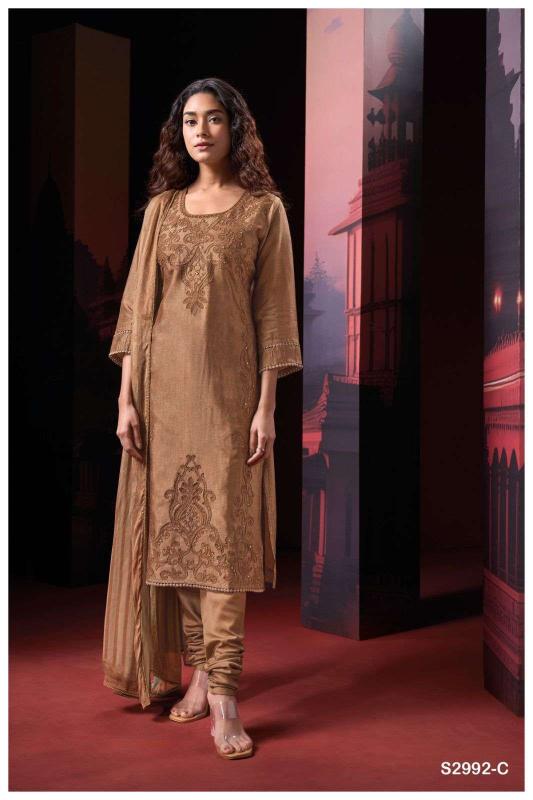 Ganga Nyein 2992 catalog designer salwar kameez surat
