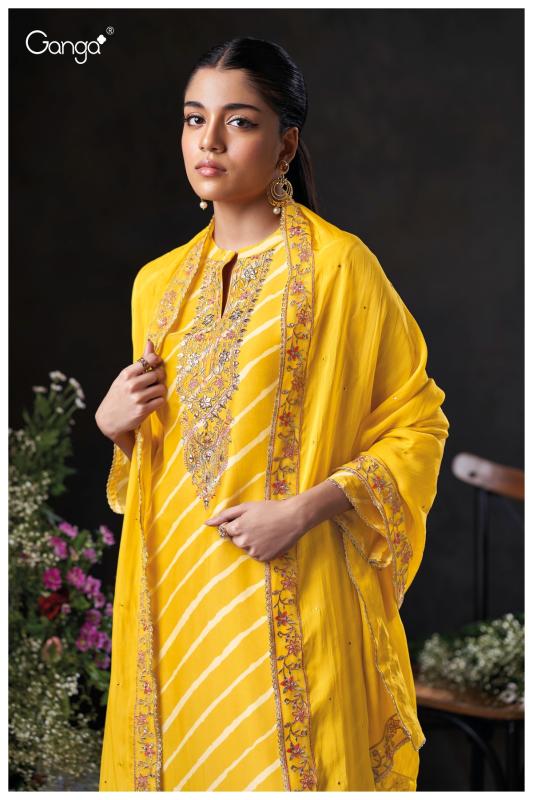 Ganga Perlina 3909 catalog daily wear salwar kameez wholesale