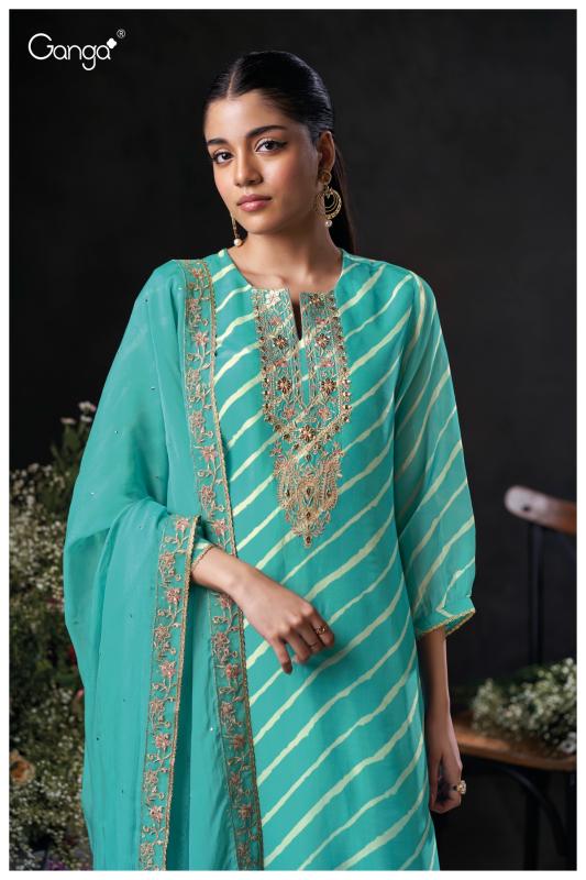 Ganga Perlina 3909 catalog daily wear salwar kameez wholesale