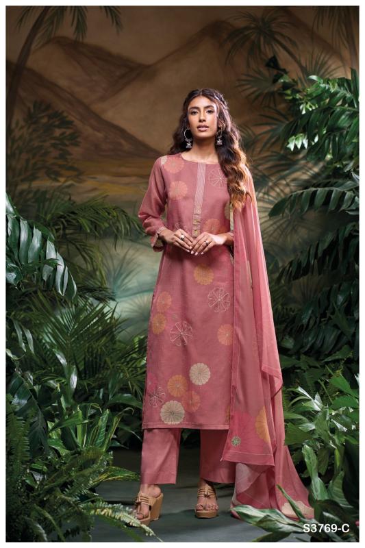Ganga Rosanny 3769 catalog wholesale salwar kameez suits