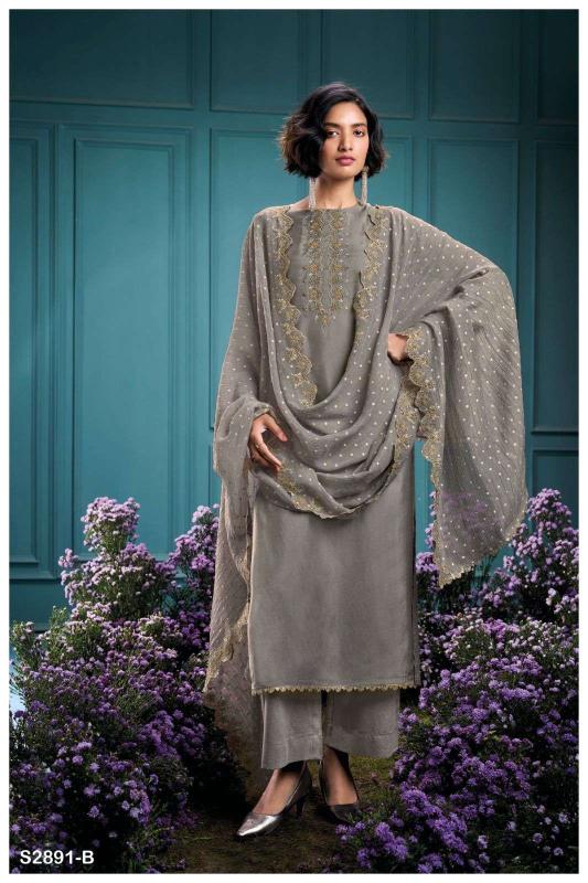 Ganga Tahrah 2891 catalog unstitched salwar kameez wholesalers in india
