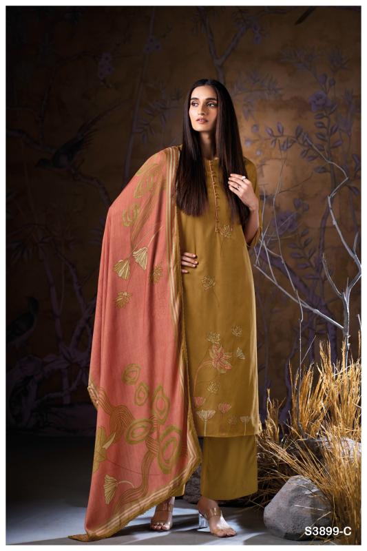 Ganga Tindra 3899 catalog salwar kameez wholesaler in surat