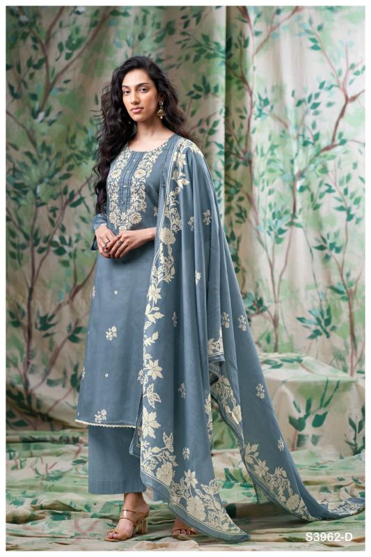 Ganga Yavina 3962 catalog wholesale salwar kameez pakistani