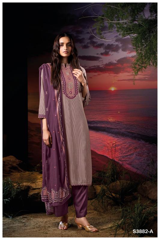 Ganga Zarina 3882 catalog wholesale salwar kameez online shopping