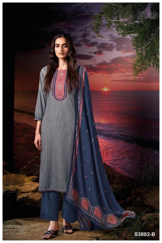Ganga Zarina 3882 catalog wholesale salwar kameez online shopping