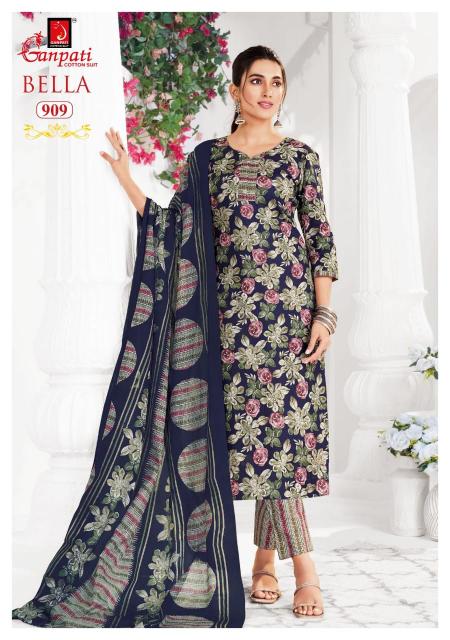 Ganpati Bella Vol-9 – Kurti Pant With Dupatta - Wholesale Catalog