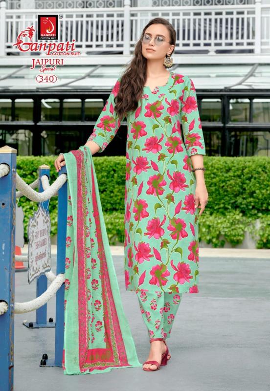 Ganpati Jaipuri Special Vol-16 – Dress Material - Wholesale Catalog