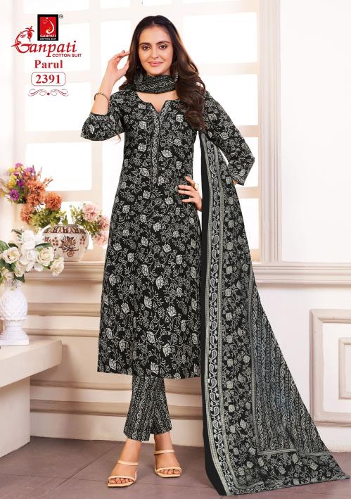 Ganpati Parul Vol-12 – Kurti Pant With Dupatta - Wholesale Catalog