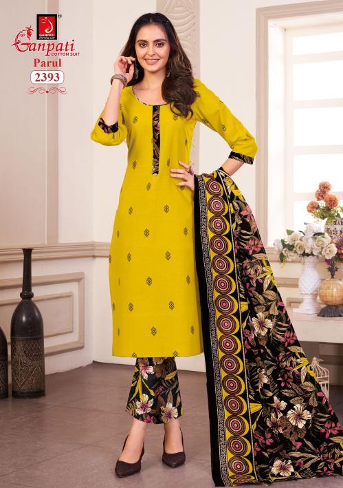Ganpati Parul Vol-12 – Kurti Pant With Dupatta - Wholesale Catalog