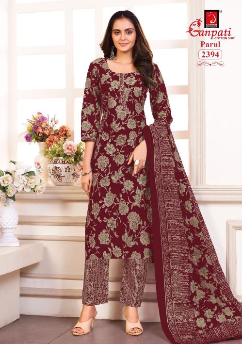 Ganpati Parul Vol-12 – Kurti Pant With Dupatta - Wholesale Catalog