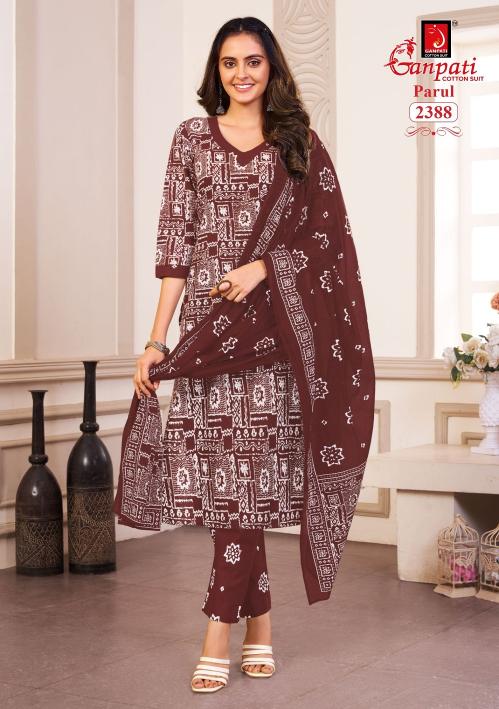 Ganpati Parul Vol-12 – Kurti Pant With Dupatta - Wholesale Catalog