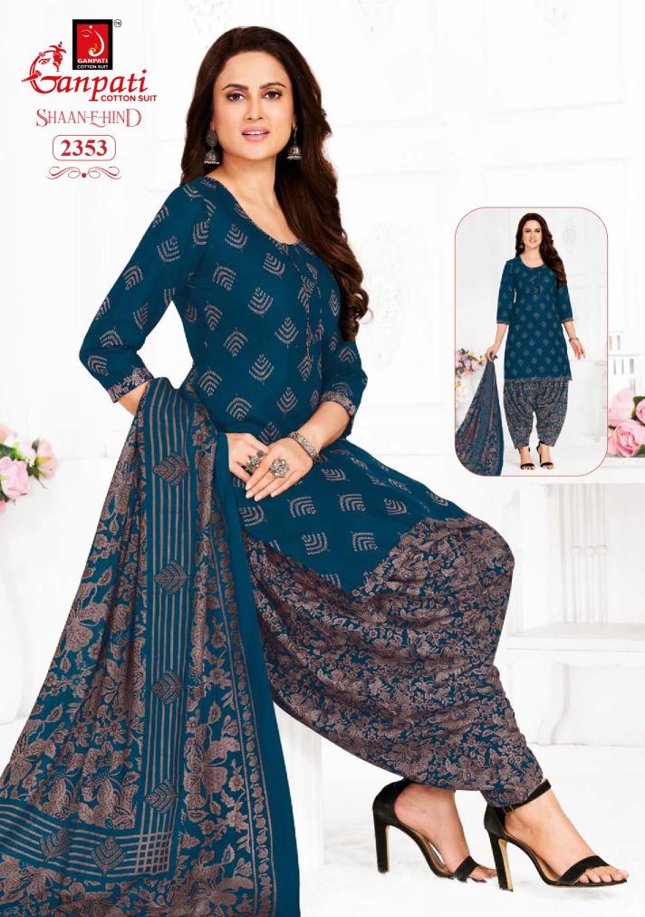 Ganpati Shaan E Hind Vol-12 - Dress Material  - Wholesale Catalog