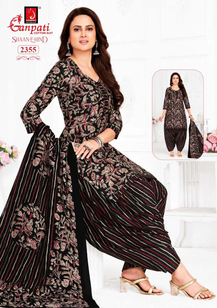 Ganpati Shaan E Hind Vol-12 - Dress Material  - Wholesale Catalog