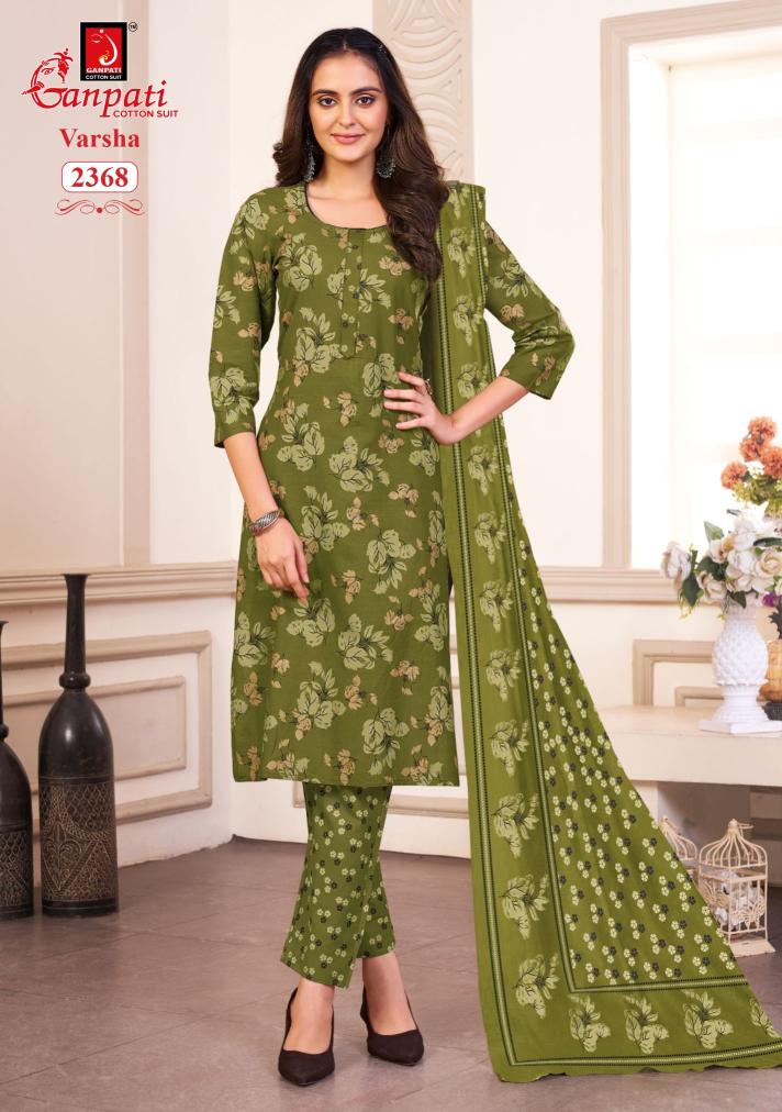 Ganpati Varsha Pant style Vol-12- Dress Material - Wholesale Catalog