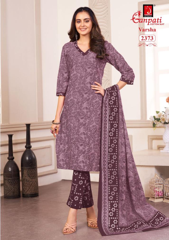 Ganpati Varsha Pant style Vol-12- Dress Material - Wholesale Catalog