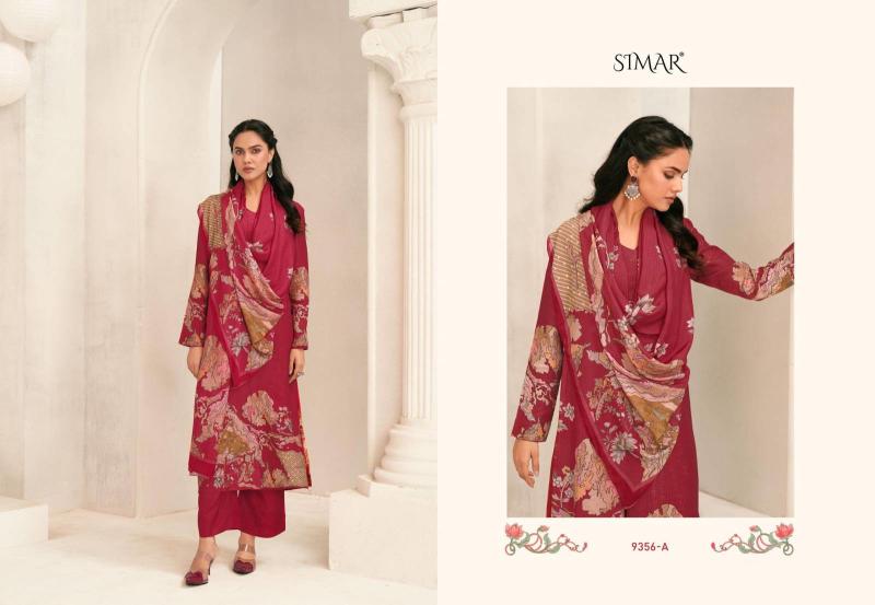 Glossy Simar Mahiya catalog wholesale market of salwar kameez in kolkata