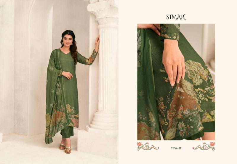 Glossy Simar Mahiya catalog wholesale market of salwar kameez in kolkata