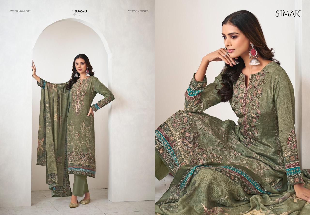 Glossy Simar Pankh catalog top office wear wholesale brand salwar kameez