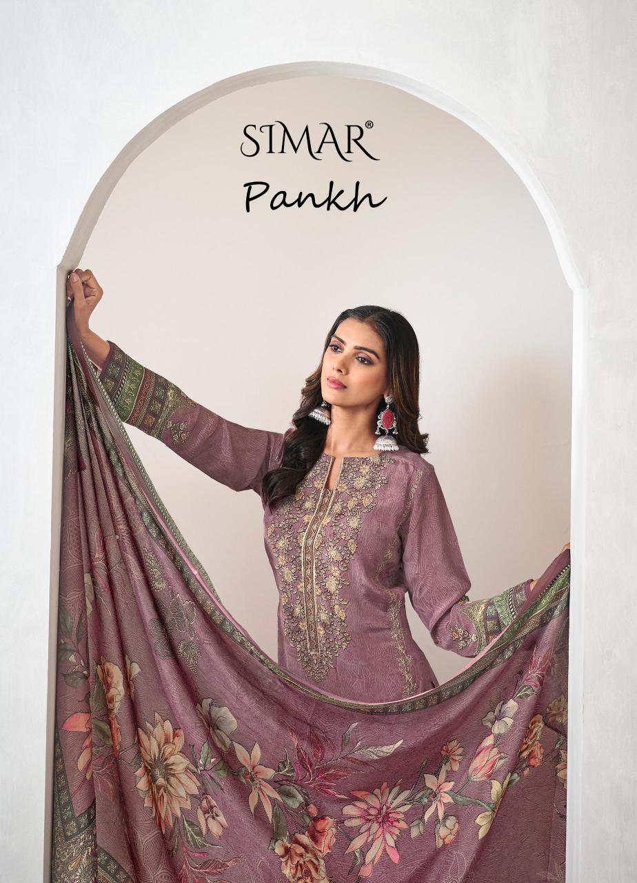 Glossy Simar Pankh catalog top office wear wholesale brand salwar kameez