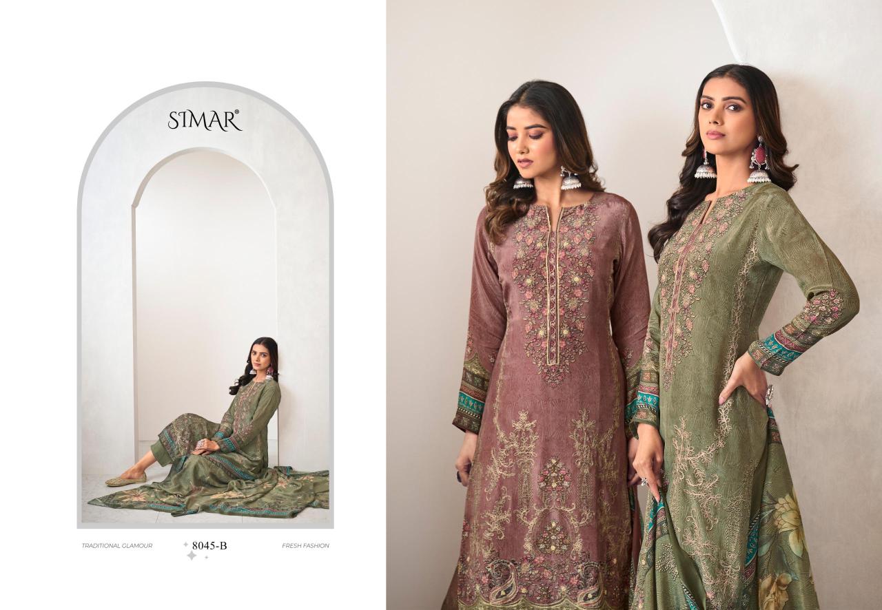 Glossy Simar Pankh catalog top office wear wholesale brand salwar kameez