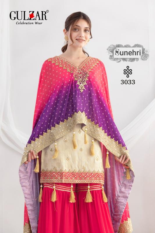 Gulzar Sunehri catalog designer salwar kameez wholesale in delhi