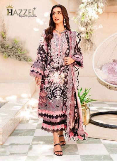 Hazzel 0359 catalog pakistani wholesale replica suits in delhi