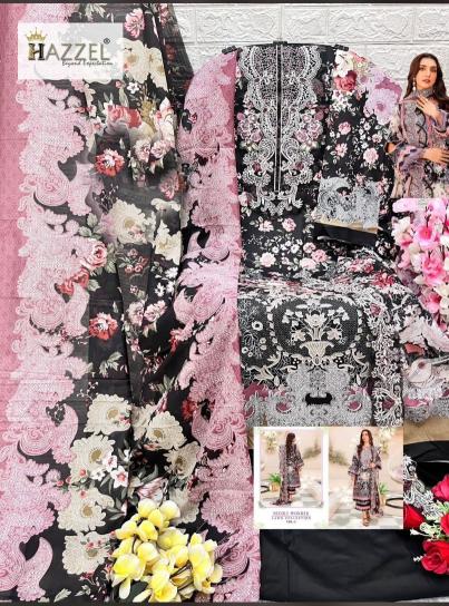 Hazzel 0359 catalog pakistani wholesale replica suits in delhi